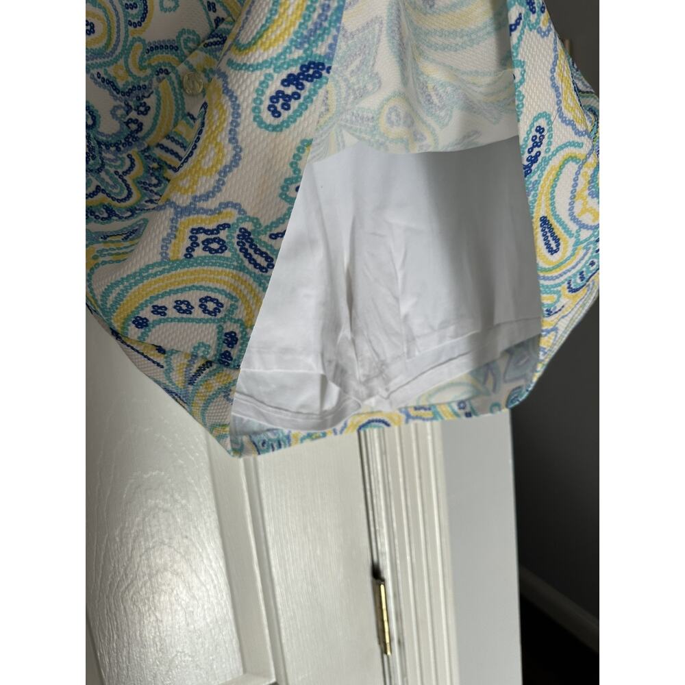 EUC Pappagallo Womens Skort Colorful Paisley Beach Pickleball Golf Tennis Sz L - Picture 5 of 7